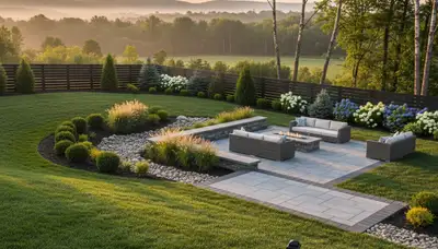 Landscaping service in Harrisburg, PA for residential and commercial property maintenance