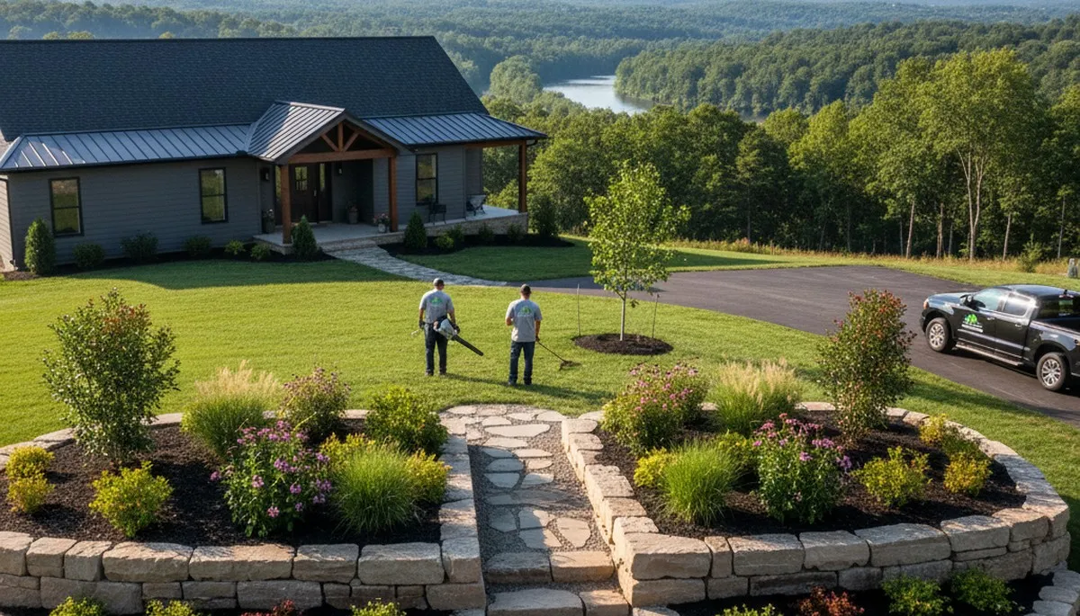 Landscaping services in Harrisburg, PA for residential and commercial outdoor property care