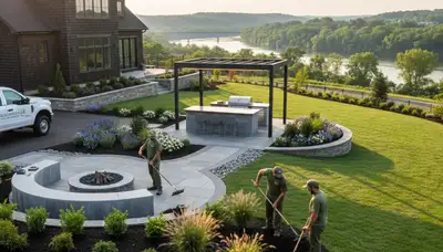 Landscaping services in Harrisburg, PA for residential and commercial properties