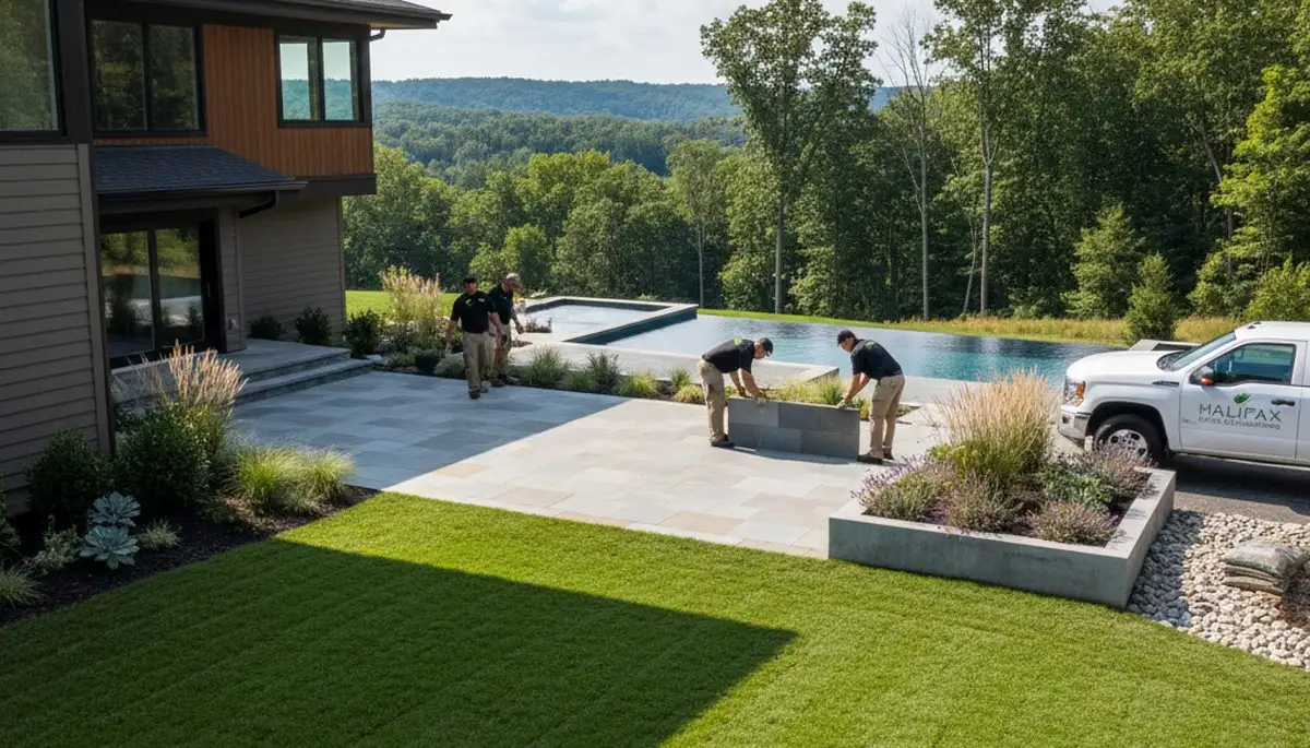 Landscaping service in Harrisburg, PA for residential and commercial property maintenance