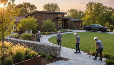 Landscaping service in Harrisburg, PA for residential and commercial outdoor property maintenance