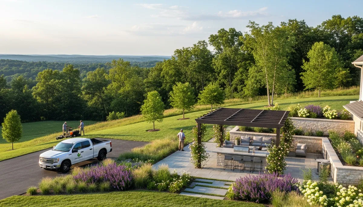 Landscaping services in Harrisburg, PA for lawns, gardens, and outdoor property care