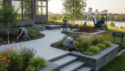 Landscaping service in Harrisburg, PA for professional yard care and outdoor property maintenance